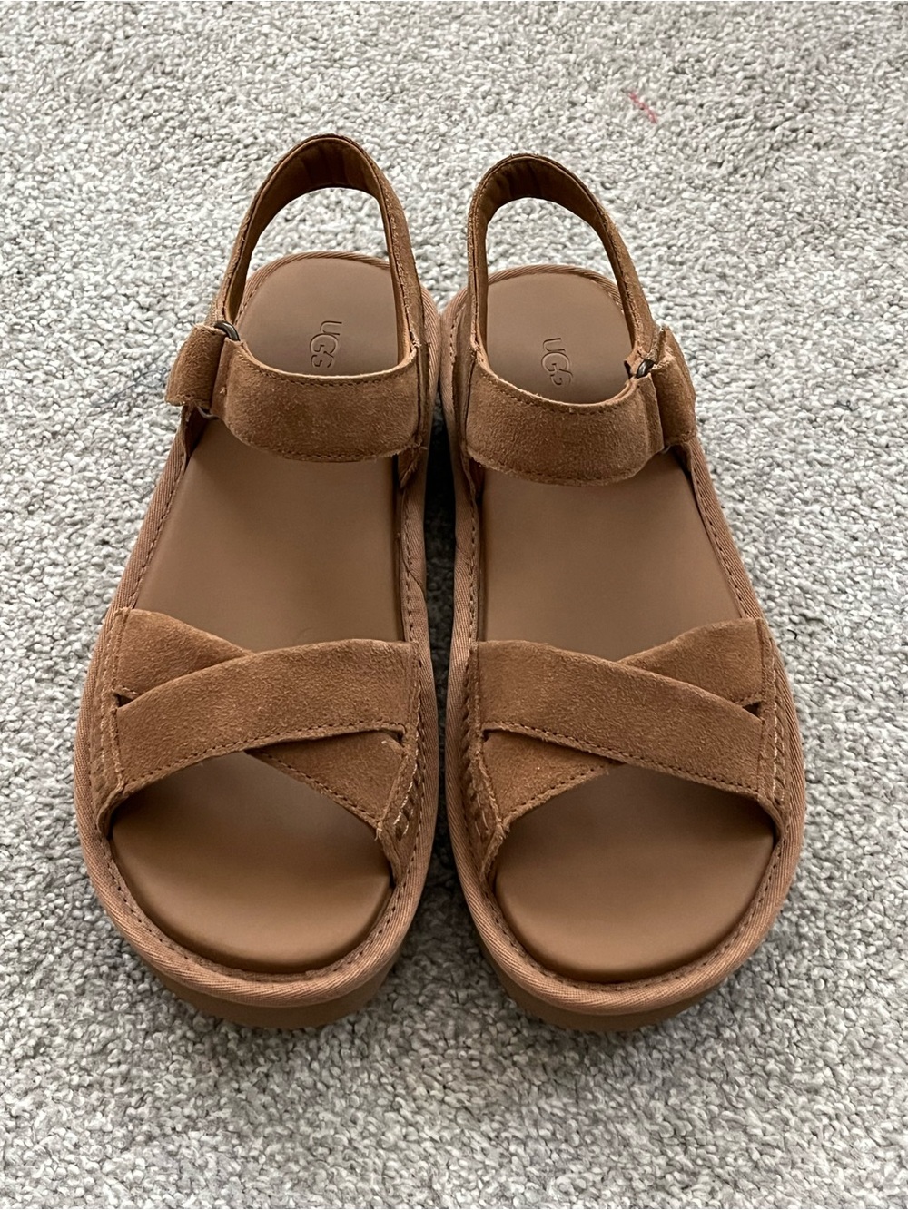 NWOT UGG Sungaze Womens Sandals in Brown Size 10